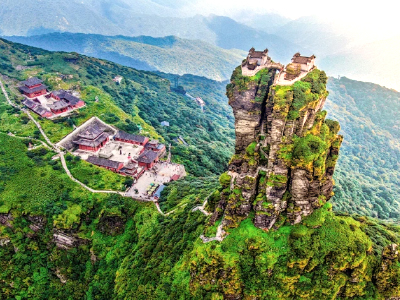 貴州黃果樹(shù)瀑布、荔波大小七孔、梵凈山六天